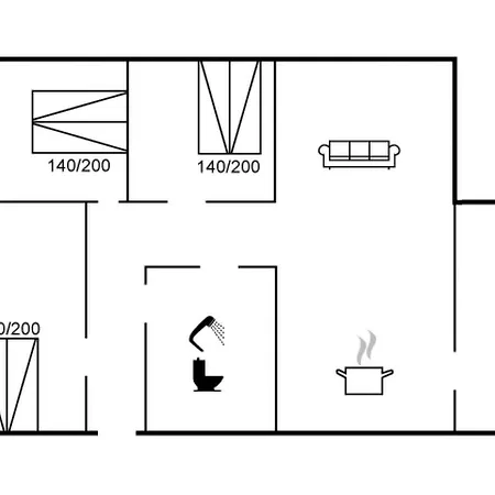 Hébergement de vacances Claudia By Interhome Bredebro